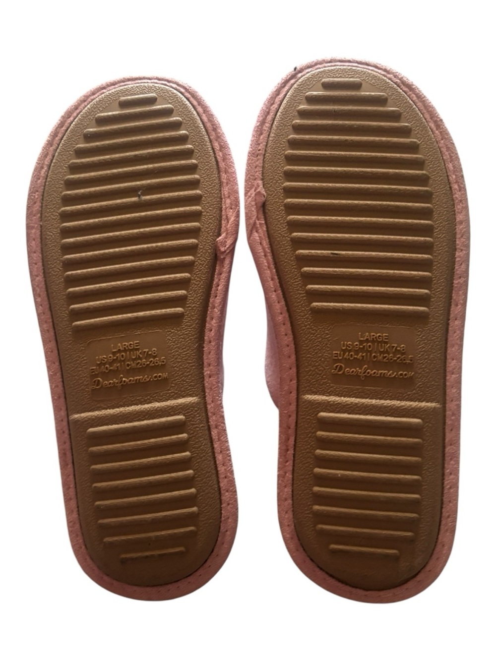 NWOT Pink "MAMA BEAR" Cozy Slippers Size Large (9-10) - Picture 4 of 5